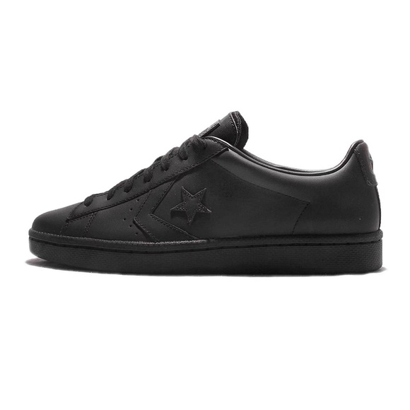 Converse Black Pro Leather 76 Ox | Youth | NEW in BOX/NWT!!🖤👟 - Picture 1 of 7